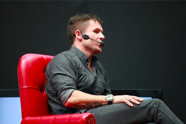 Felix Baumgartner at MENA Cristal Festival